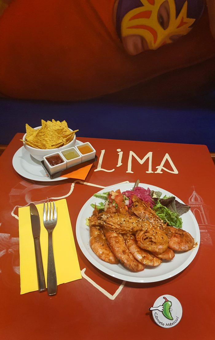 Langostinos a la Diabla