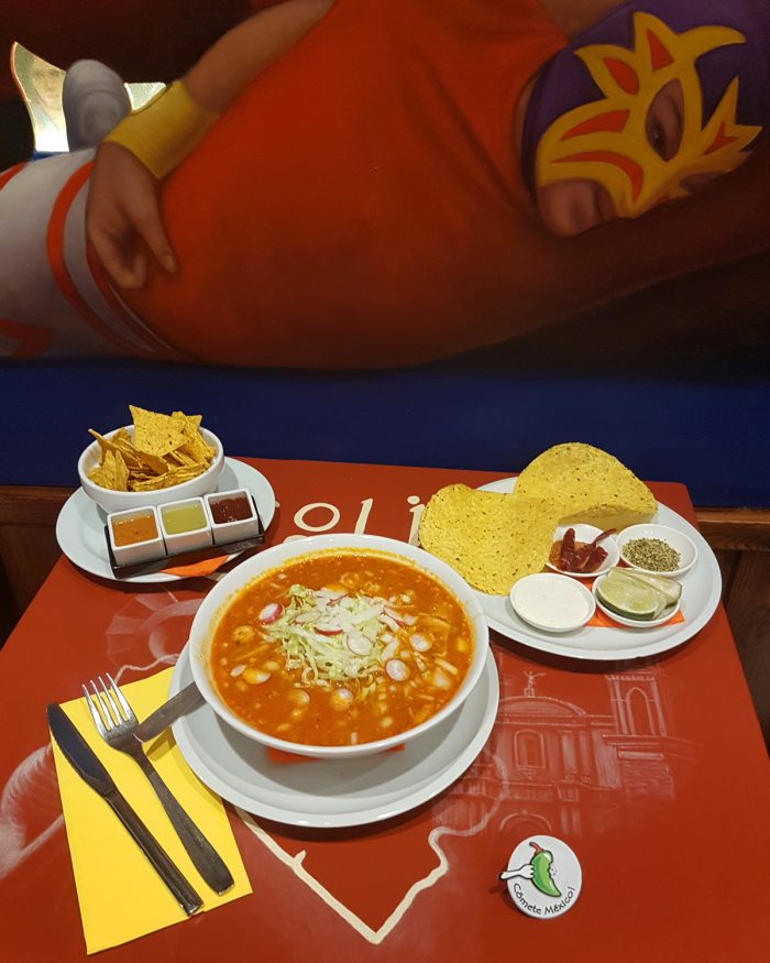 Pozole rojo ( Sólo Viernes - Sábados - Domingos)